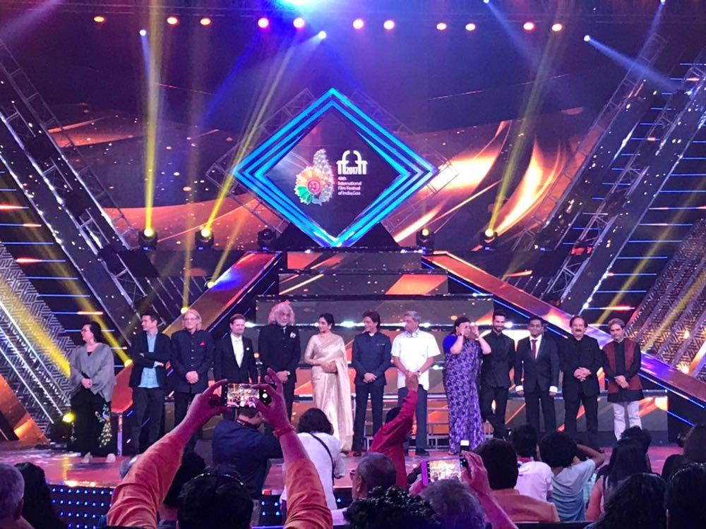 Celebs at IFFI opening ceremony 2017 Photos