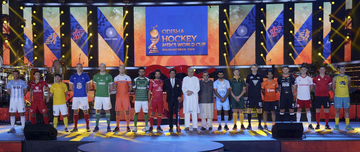 Celebs at Men Hockey World Cup in Odisha Photos