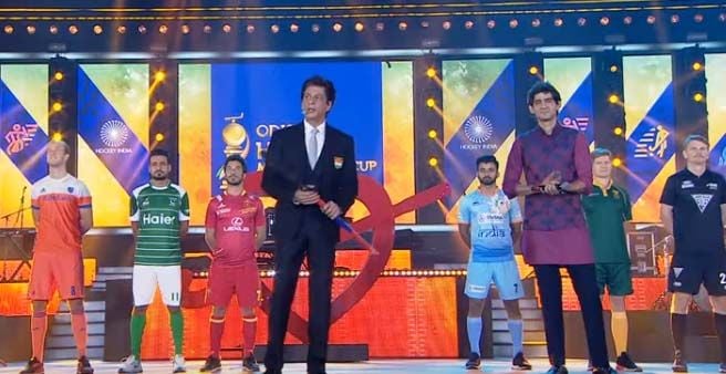 Celebs at Men Hockey World Cup in Odisha Photos