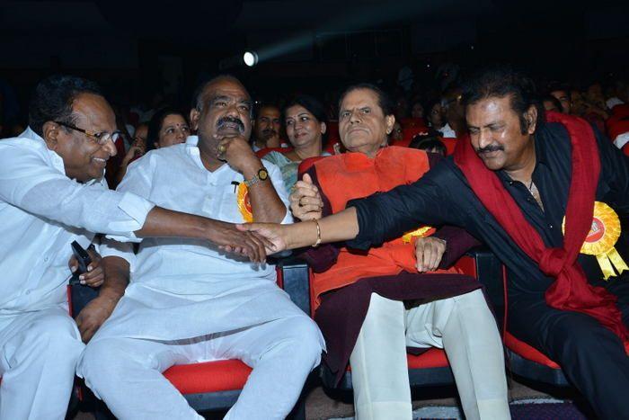 Celebs at Mohan Babu felicitation by TSR Event Photos