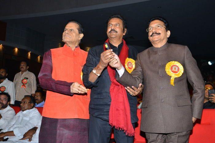 Celebs at Mohan Babu felicitation by TSR Event Photos