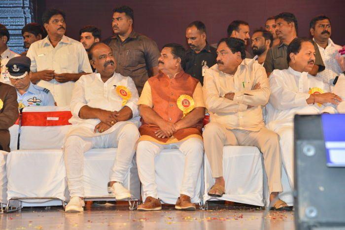 Celebs at Mohan Babu felicitation by TSR Event Photos