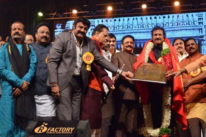 Celebs at Mohan Babu felicitation by TSR Event Photos