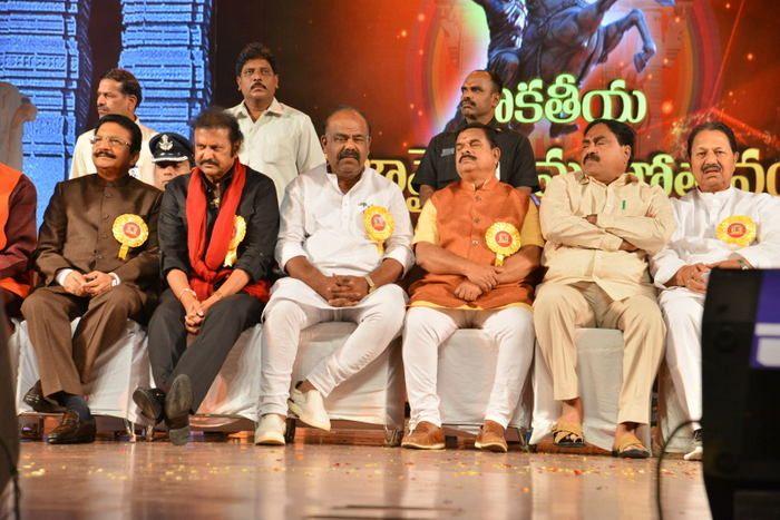 Celebs at Mohan Babu felicitation by TSR Event Photos