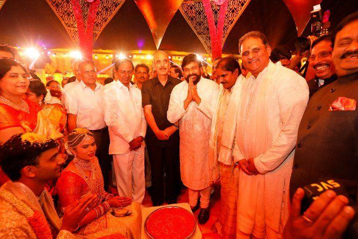 Celebs at Ntv Chowdary Daughter Wedding Photos