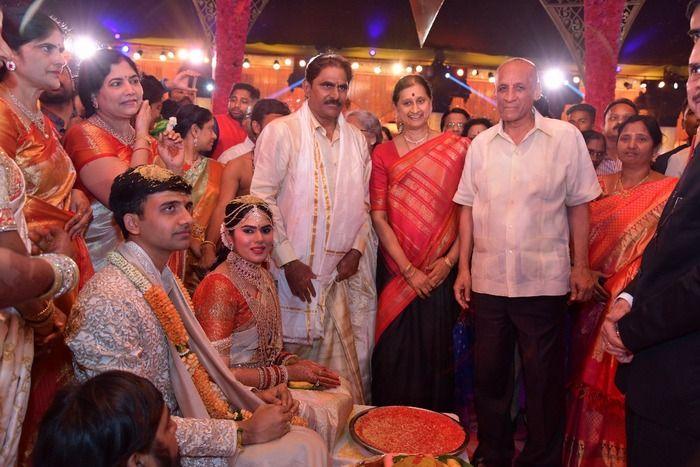 Celebs at Ntv Chowdary Daughter Wedding Photos