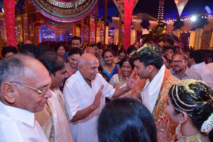 Celebs at Ntv Chowdary Daughter Wedding Photos