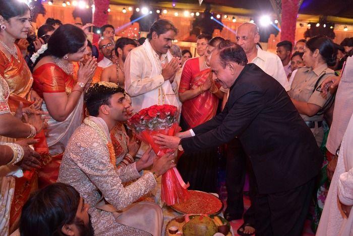 Celebs at Ntv Chowdary Daughter Wedding Photos