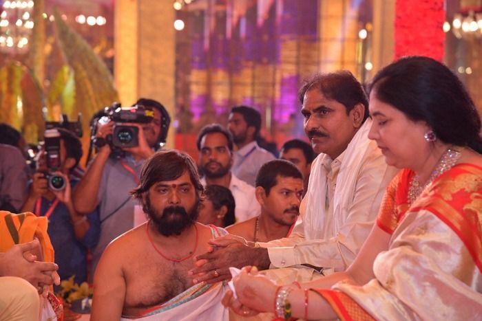 Celebs at Ntv Chowdary Daughter Wedding Photos