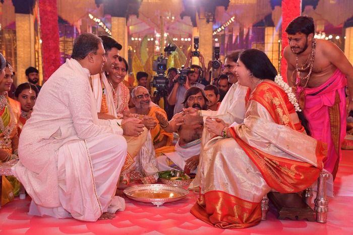 Celebs at Ntv Chowdary Daughter Wedding Photos