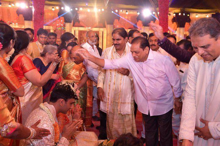 Celebs at Ntv Chowdary Daughter Wedding Photos