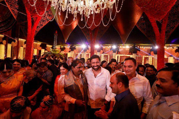 Celebs at Ntv Chowdary Daughter Wedding Photos