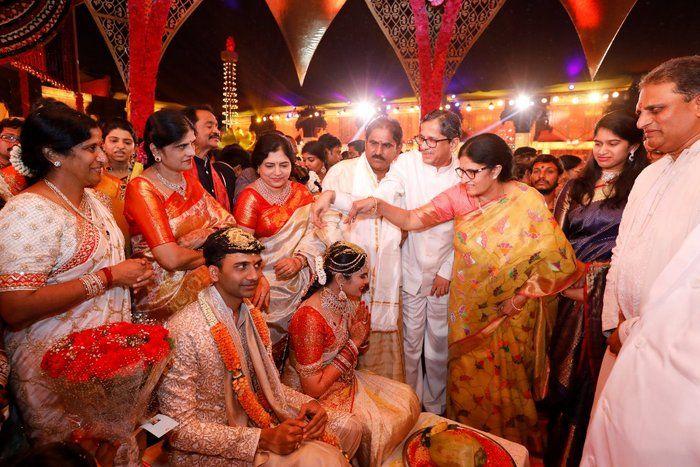 Celebs at Ntv Chowdary Daughter Wedding Photos