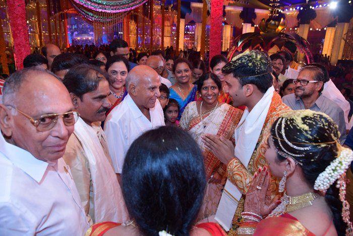 Celebs at Ntv Chowdary Daughter Wedding Photos