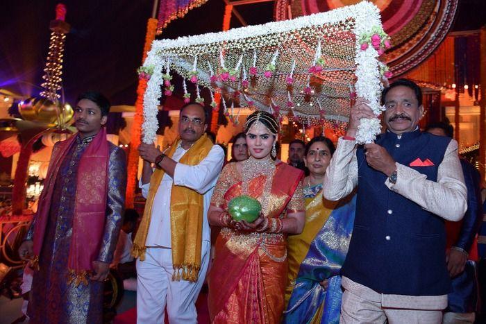 Celebs at Ntv Chowdary Daughter Wedding Photos