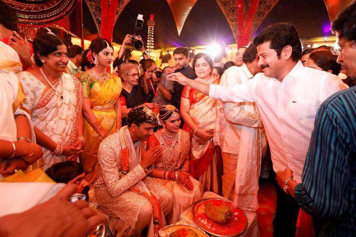 Celebs at Ntv Chowdary Daughter Wedding Photos