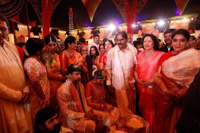 Celebs at Ntv Chowdary Daughter Wedding Photos