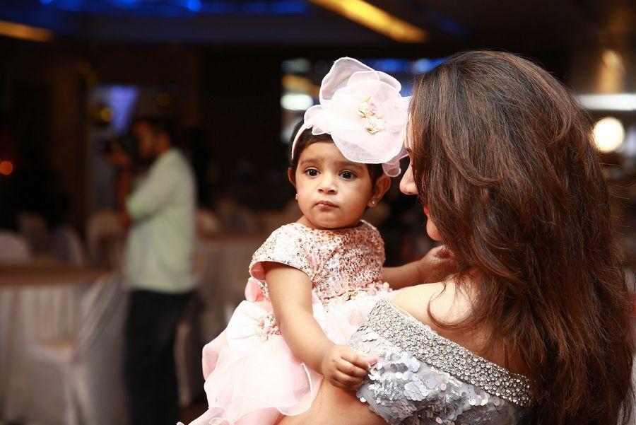 Celebs at Sridevi Vijaykumar Daughter Rupikaa First Birthday Photos