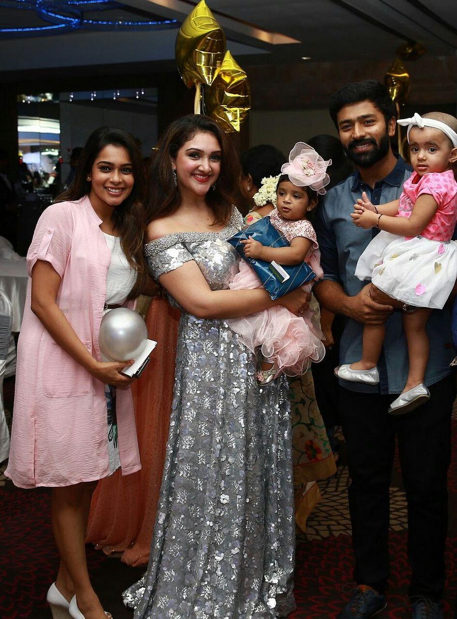 Celebs at Sridevi Vijaykumar Daughter Rupikaa First Birthday Photos