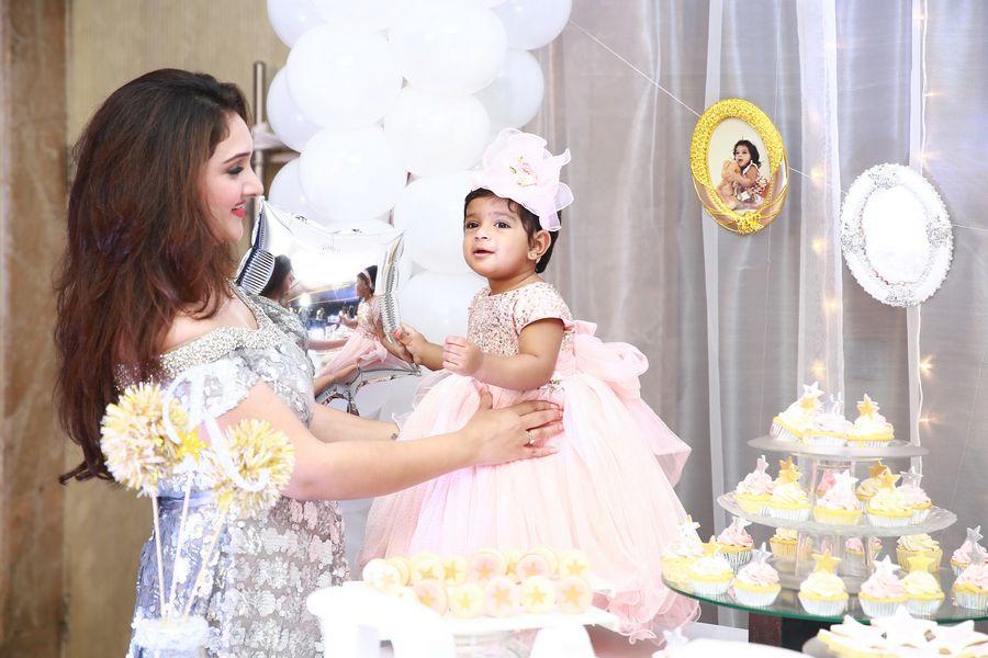 Celebs at Sridevi Vijaykumar Daughter Rupikaa First Birthday Photos