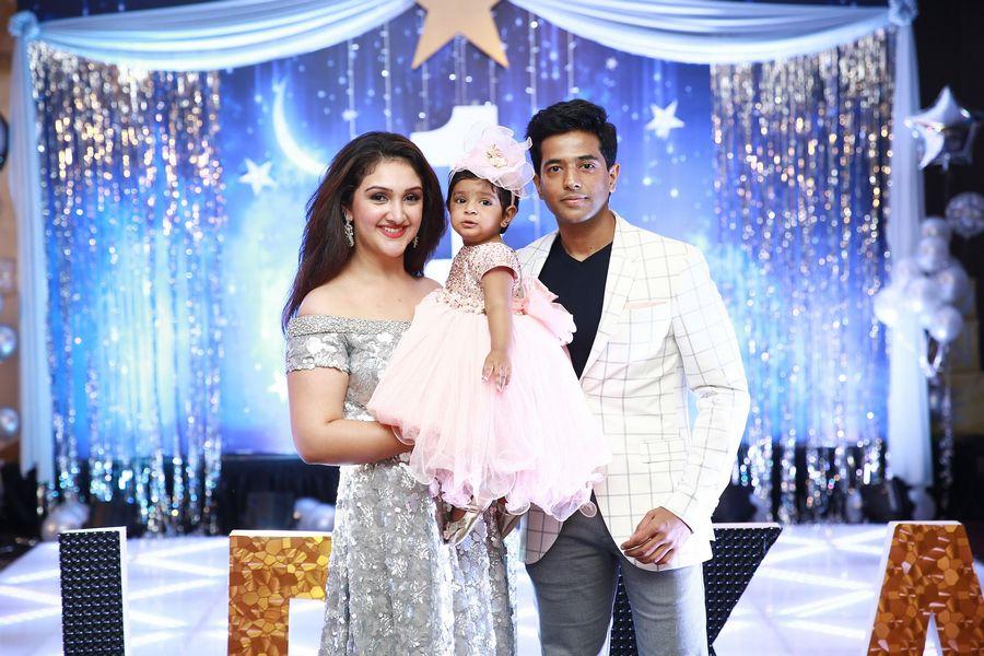 Celebs at Sridevi Vijaykumar Daughter Rupikaa First Birthday Photos