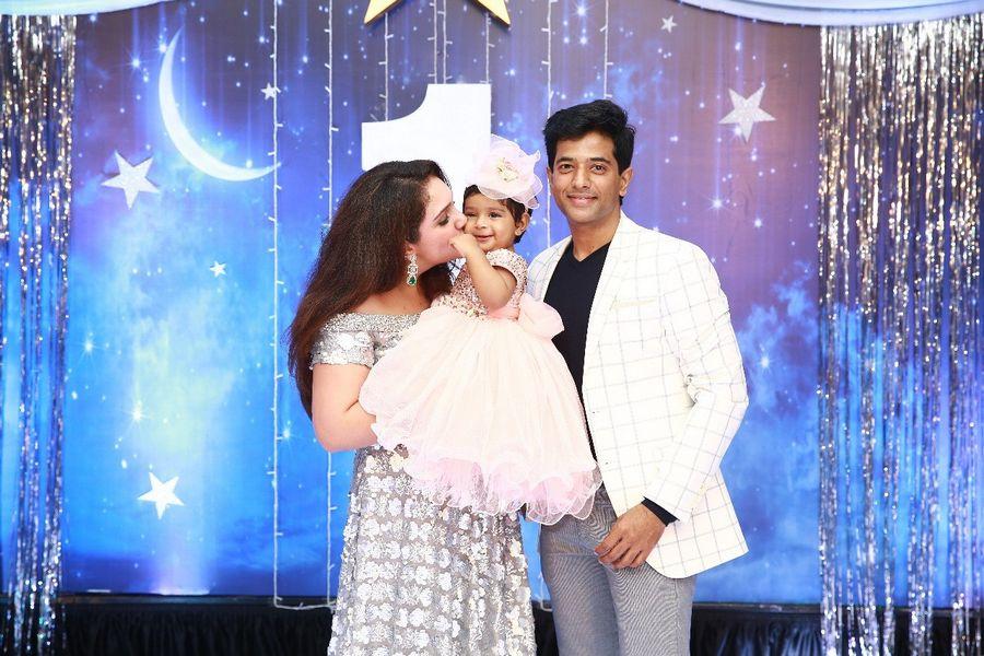 Celebs at Sridevi Vijaykumar Daughter Rupikaa First Birthday Photos