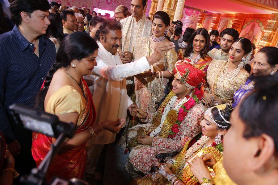 Celebs at Subba Ramireddy Grand Son Wedding Photos