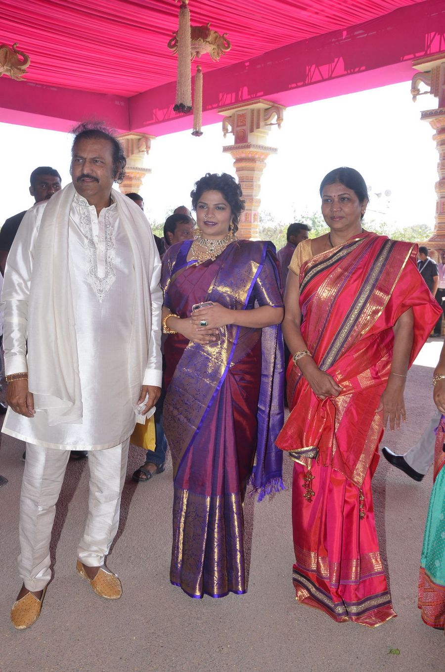 Celebs at Subba Ramireddy Grand Son Wedding Stills