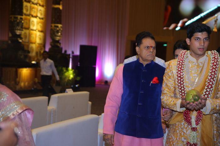 Celebs at TSR Grandson Anirudh Wedding Photos