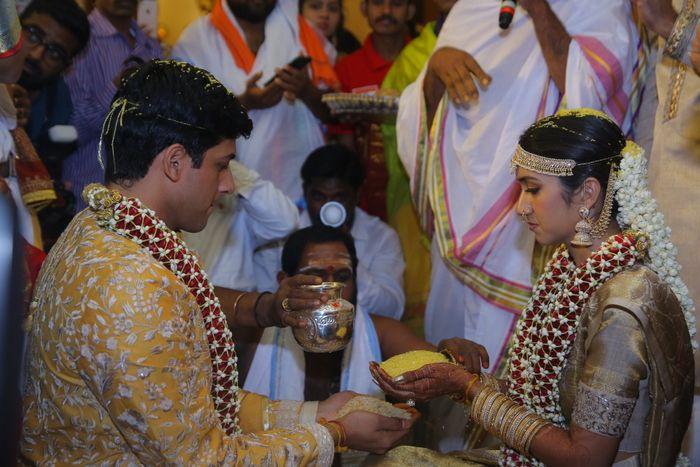 Celebs at TSR Grandson Anirudh Wedding Photos