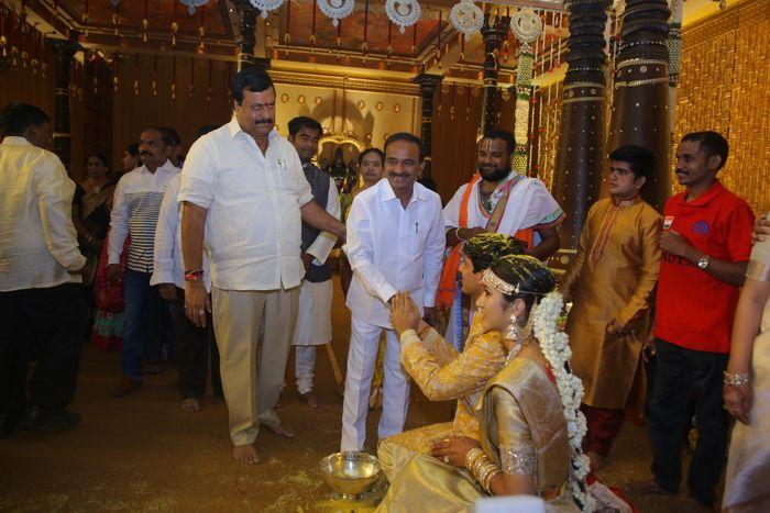 Celebs at TSR Grandson Anirudh Wedding Photos