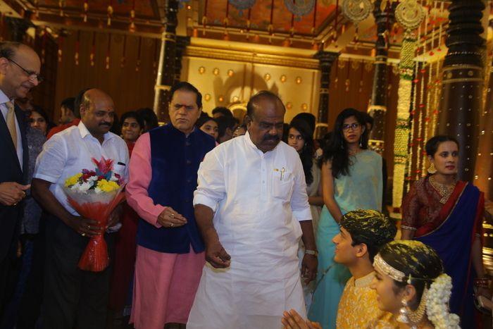 Celebs at TSR Grandson Anirudh Wedding Photos