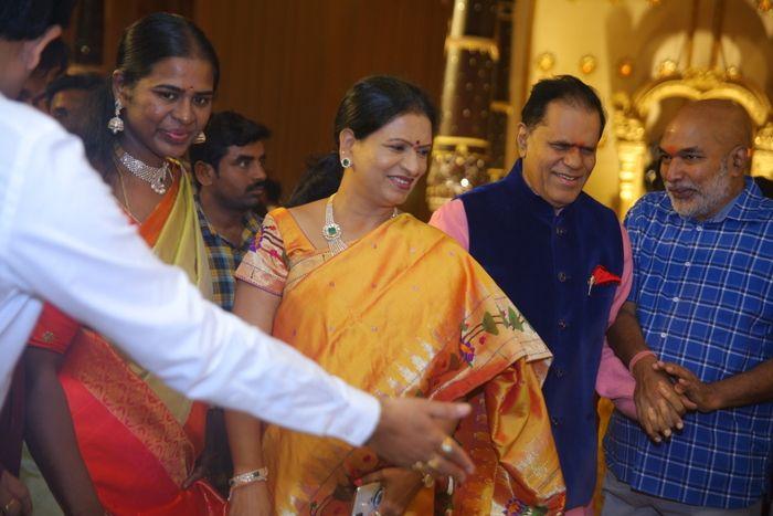 Celebs at TSR Grandson Anirudh Wedding Photos