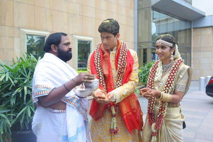 Celebs at TSR Grandson Anirudh Wedding Photos