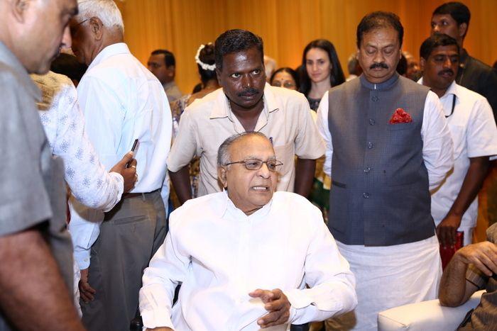 Celebs at TSR Grandson Anirudh Wedding Photos