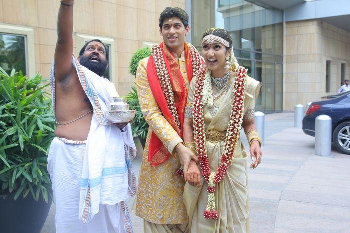 Celebs at TSR Grandson Anirudh Wedding Photos