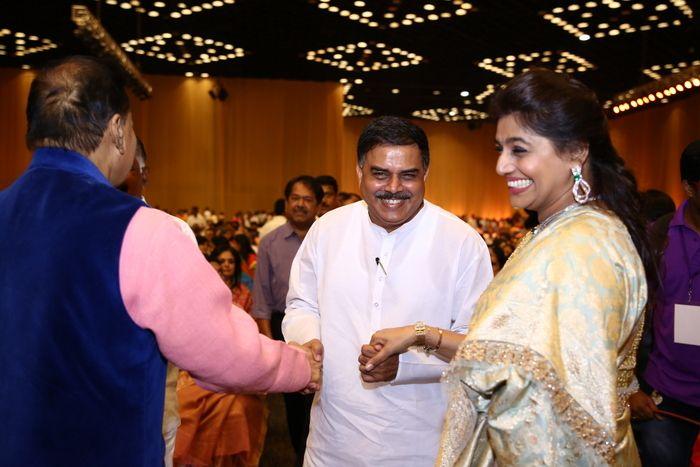 Celebs at TSR Grandson Anirudh Wedding Photos