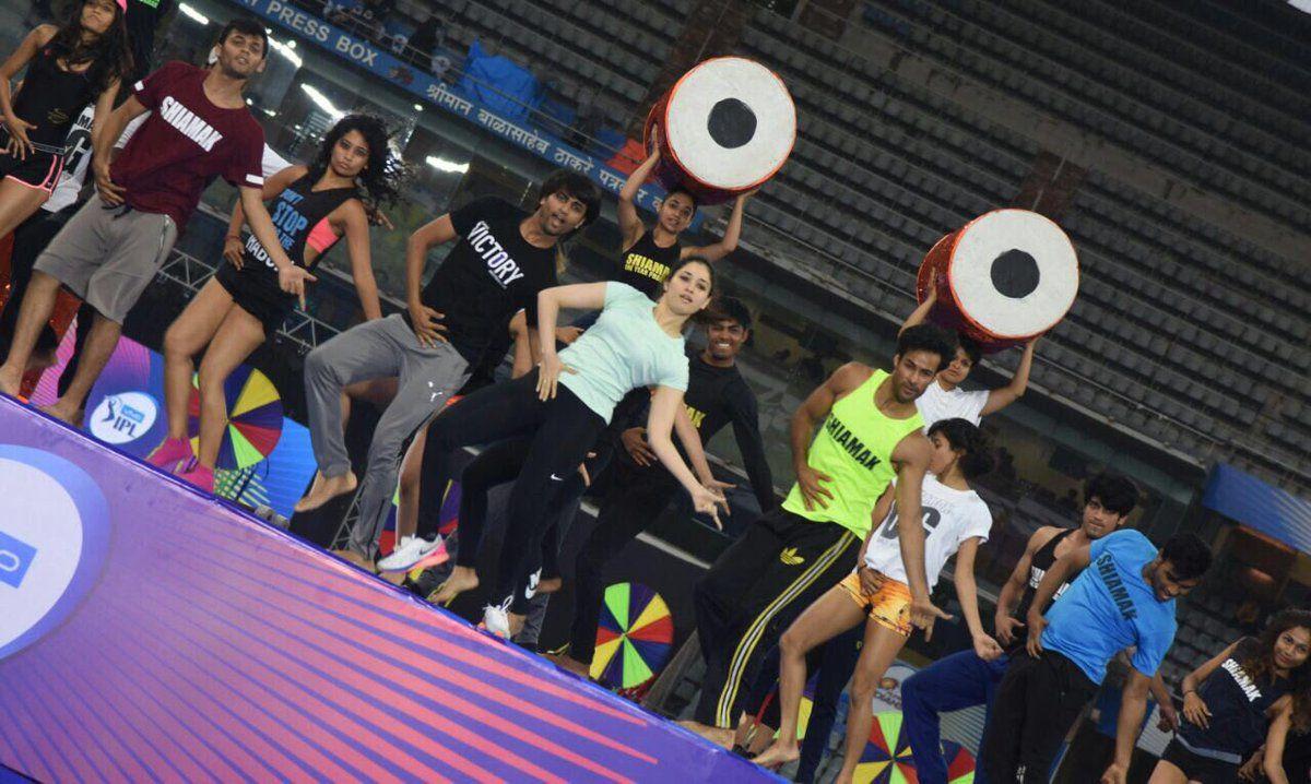 Celebs dance performance in IPL Open Ceremony Photos