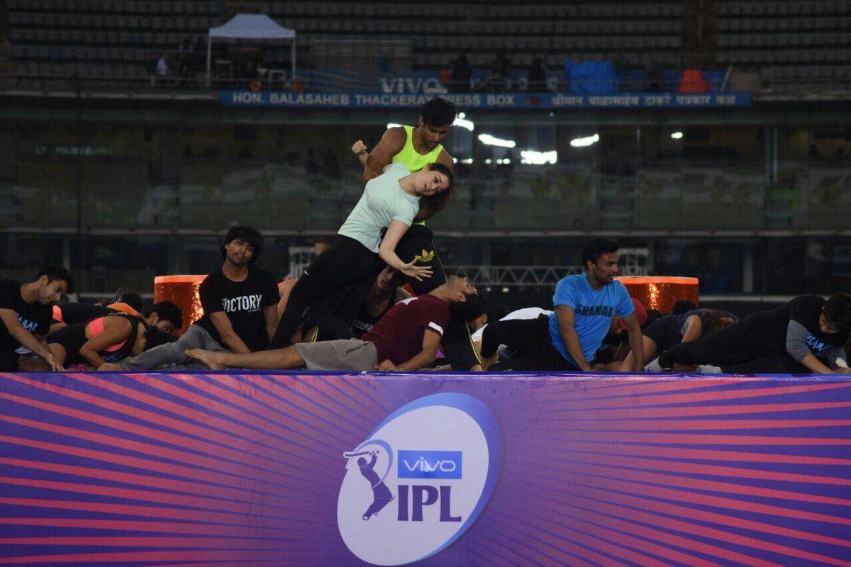 Celebs dance performance in IPL Open Ceremony Photos