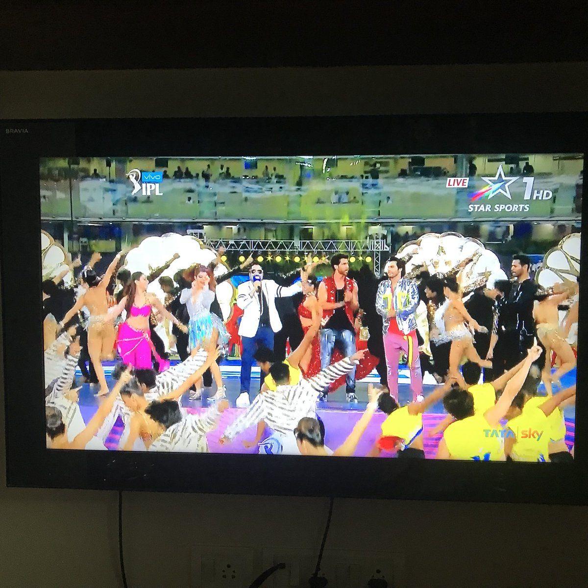 Celebs dance performance in IPL Open Ceremony Photos