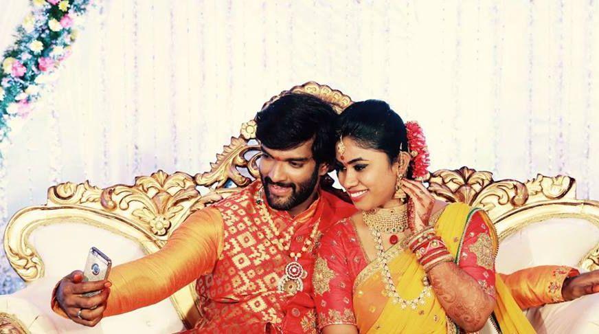 Charandeep Surneni & Vennela on their Engagement Photos