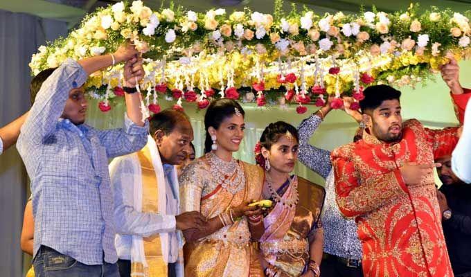 Chess Grand Master Dronavalli Harika Wedding with Karteek Chandra!