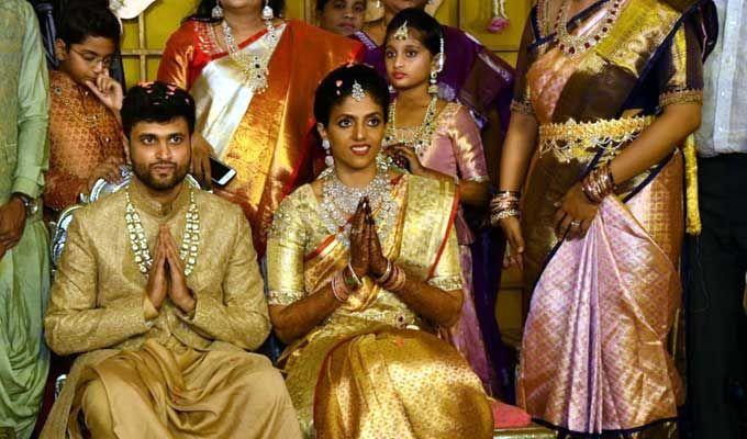 Chess Grand Master Dronavalli Harika Wedding with Karteek Chandra!