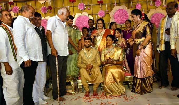 Chess Grand Master Dronavalli Harika Wedding with Karteek Chandra!