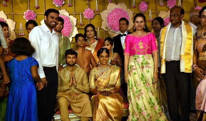 Chess Grand Master Dronavalli Harika Wedding with Karteek Chandra!