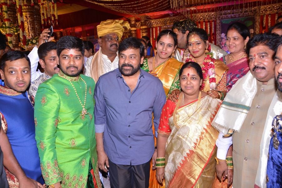 Chinna Srisailam Yadav Daughter Samanvi Wedding Stills