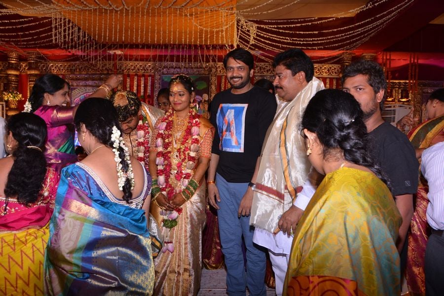 Chinna Srisailam Yadav Daughter Samanvi Wedding Stills