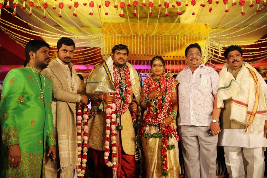Chinna Srisailam Yadav Daughter Samanvi Wedding Stills