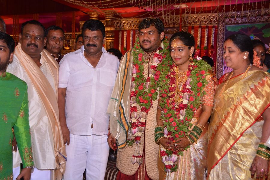 Chinna Srisailam Yadav Daughter Samanvi Wedding Stills