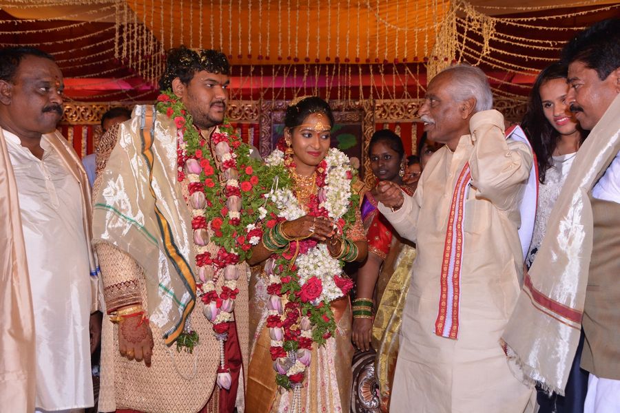 Chinna Srisailam Yadav Daughter Samanvi Wedding Stills
